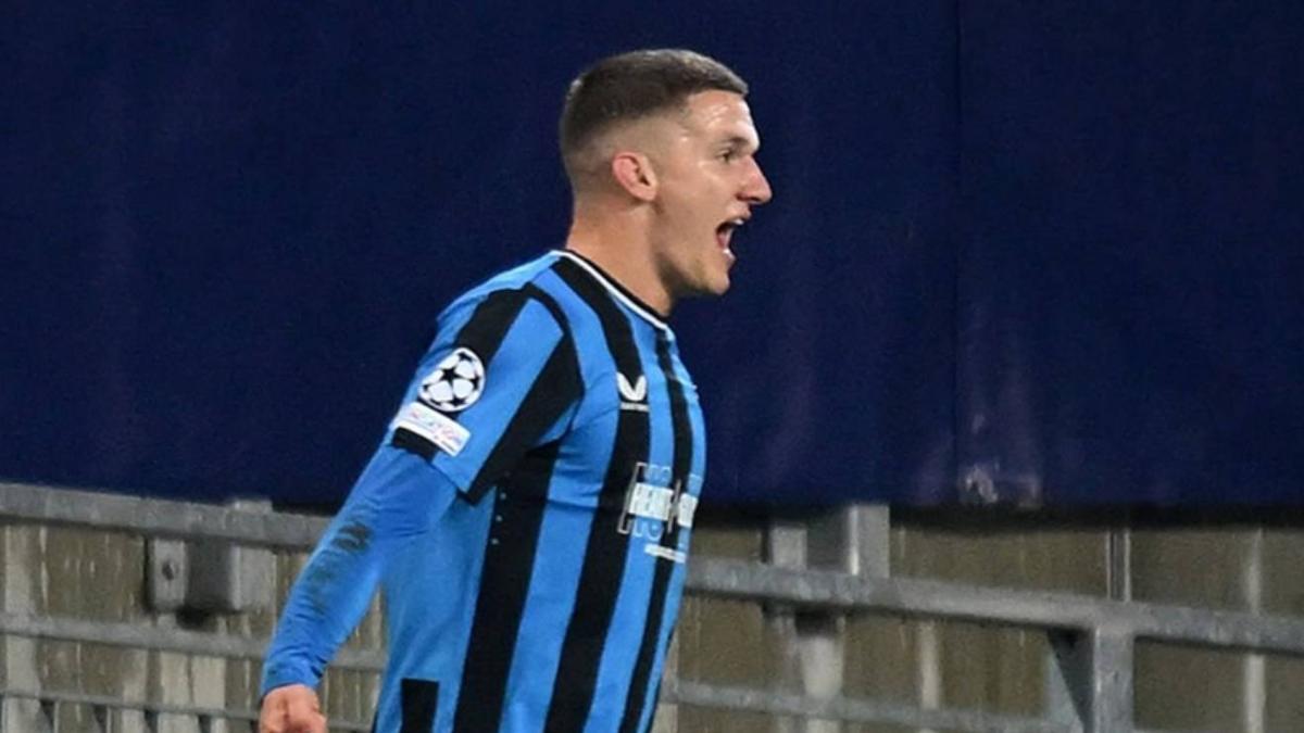 Christos Tzolis, futbolista del Brujas