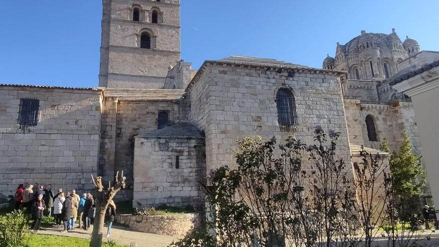 La nueva vista de la Catedral de Zamora que se tendrá con la nueva calle.