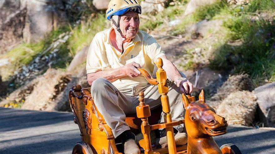 Ramiro García Núñez, Gerente, presidente de honor de la A.D.C. Esteirana de Carrilanas, fallecido en 2022 a los 91 años.