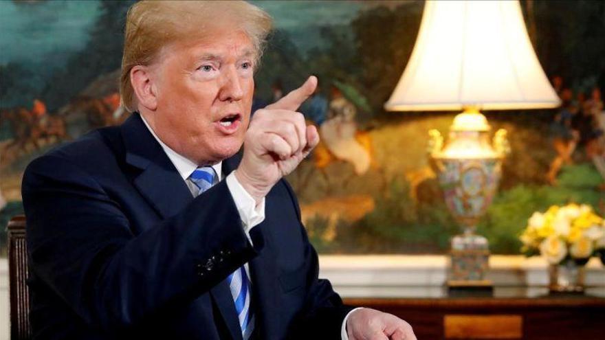 Trump: &quot;Los que hagan negocios con Irán no harán negocios con Estados Unidos&quot;