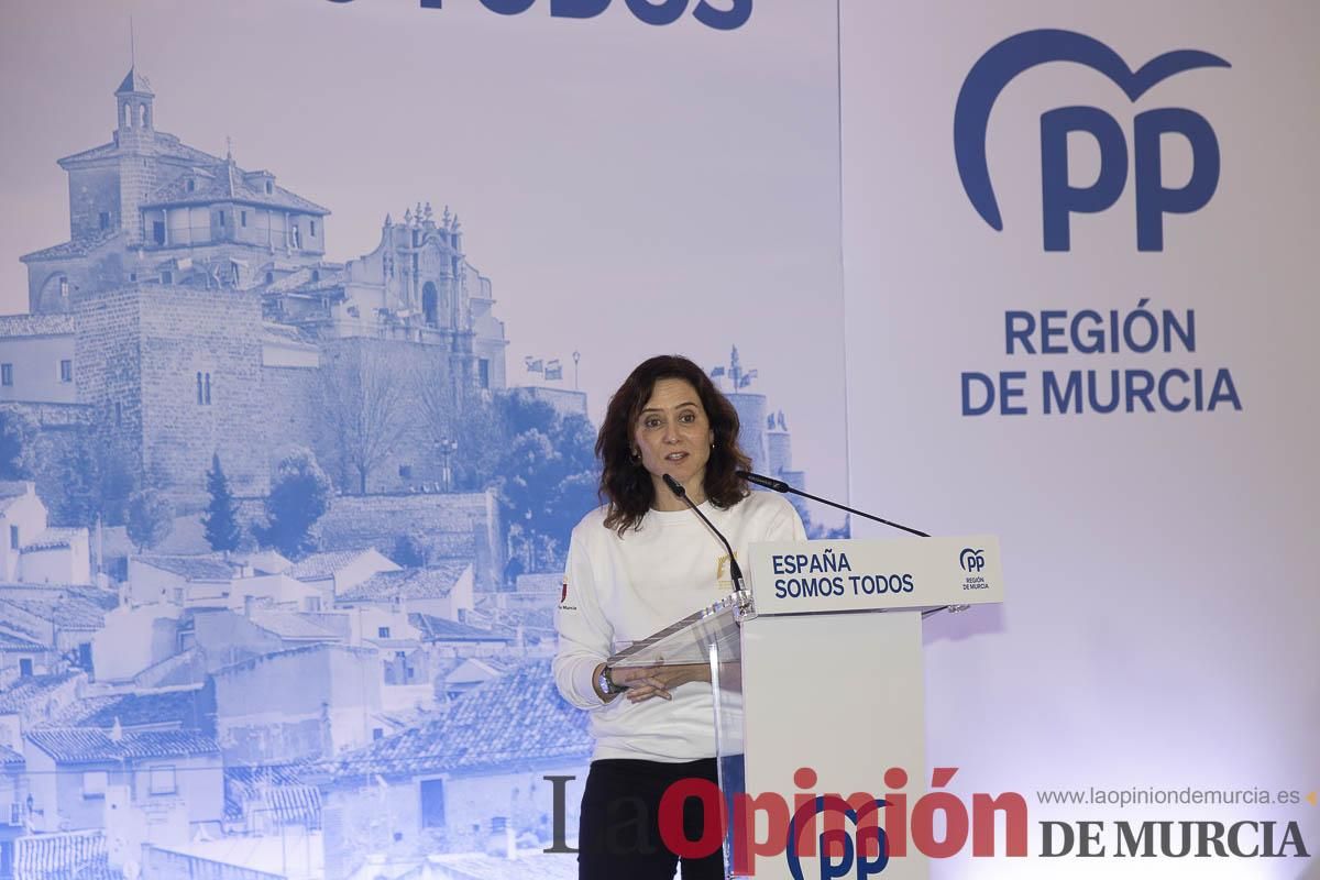 Así ha sido la visita de Isabel Díaz Ayuso a Caravaca de la Cruz