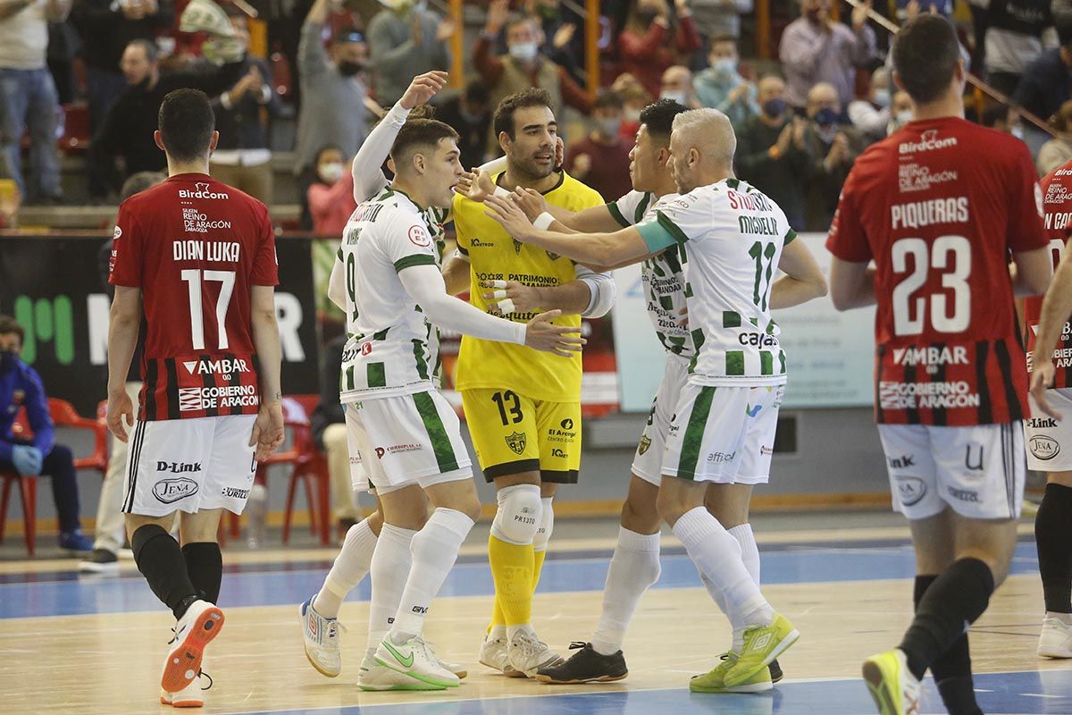 en imágenes el Futsal Córdoba Emotion Zaragoza