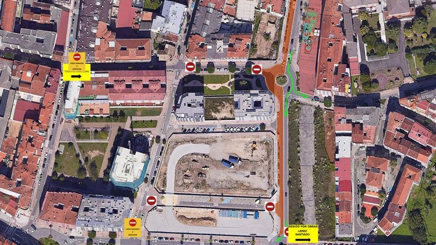 El plan de renovación de firmes de Pontevedra llega a Doce de Novembro