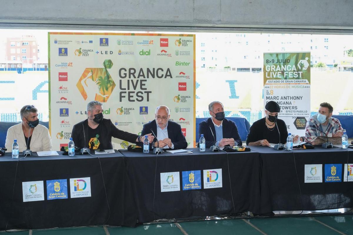 Presentación del GranCa Live Fest