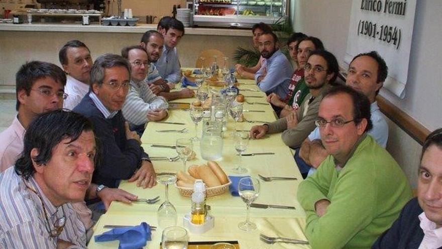 Cena con el profesor Parisi