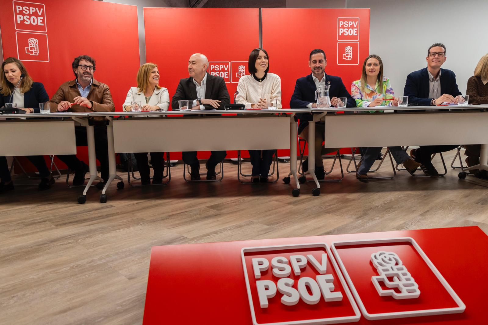 Reunión de la nueva ejecutiva del PSPV