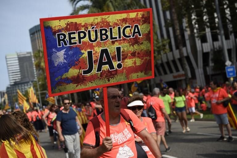 La Diada de Cataluña, en imágenes