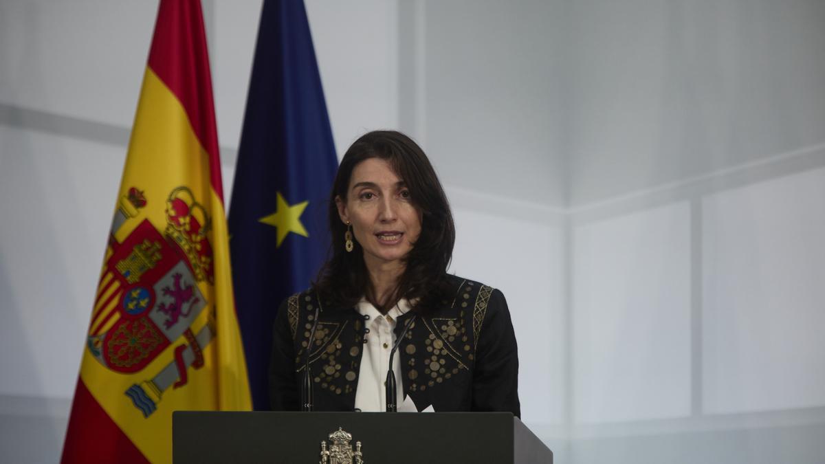 La ministra de Justicia, Pilar Llop.