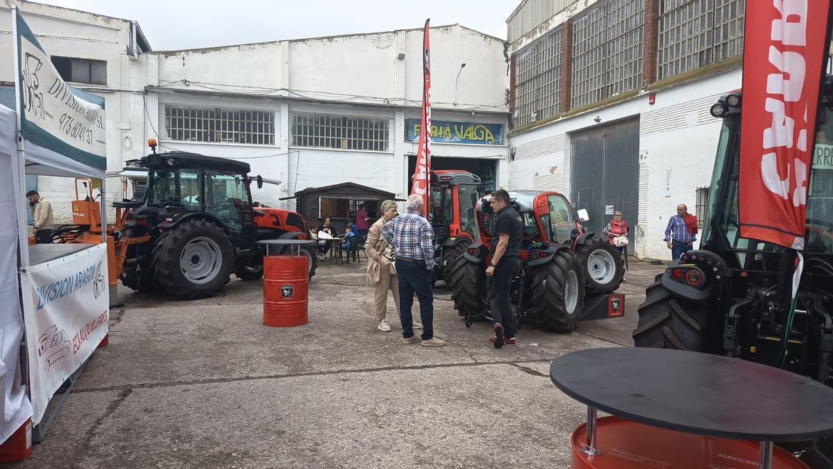 Un momento de la feria celebrada este fin de semana en Épila.