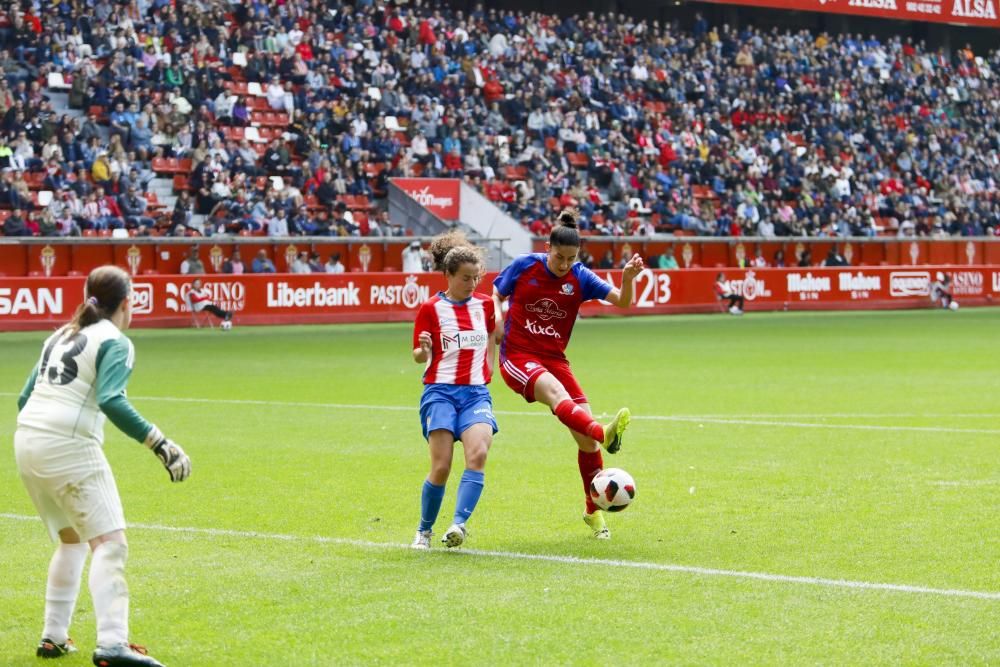 El derbi femenino de Gijón, en imágenes