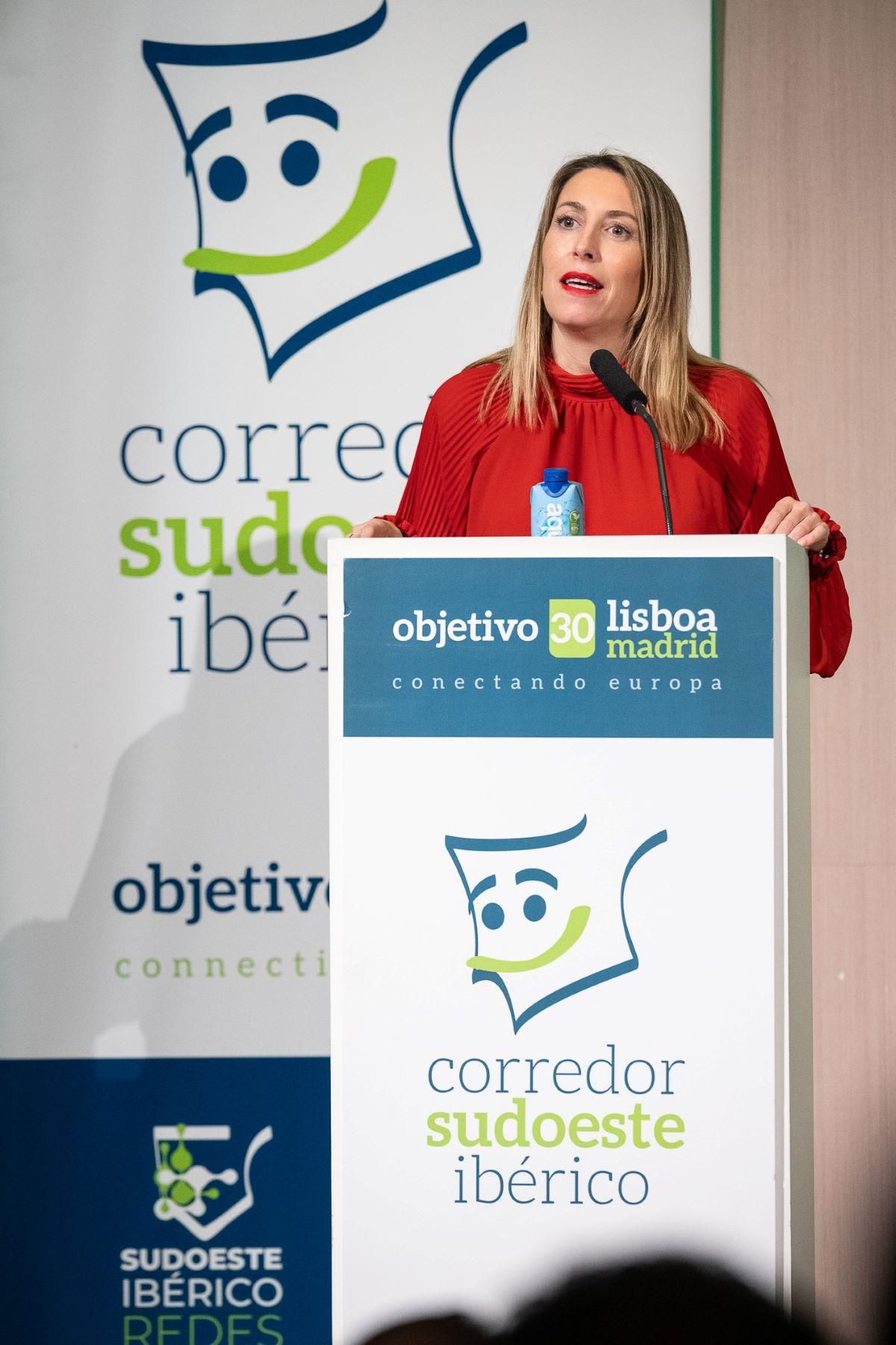 María Guardiola durante su intervención.