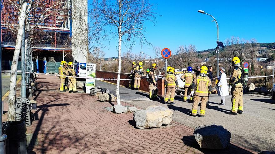 Desallotgen part de l&#039;hospital Trueta per una fuita de gas a l&#039;exterior