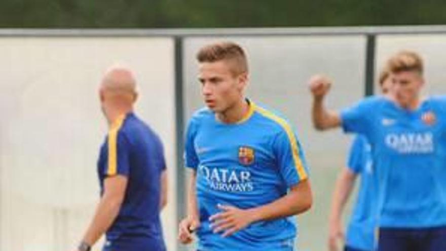 Enric Franquesa, nuevo lateral zurdo del Villarreal B.