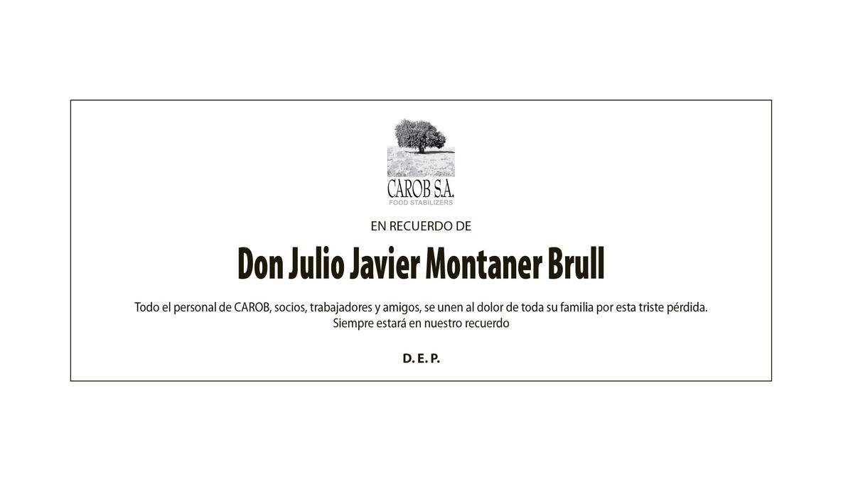 Julio Javier Montaner Brull (CAROB S.A.)