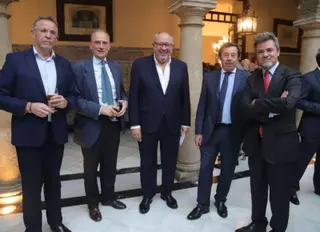 Una cena de despedida para Francisco Sánchez Zamorano