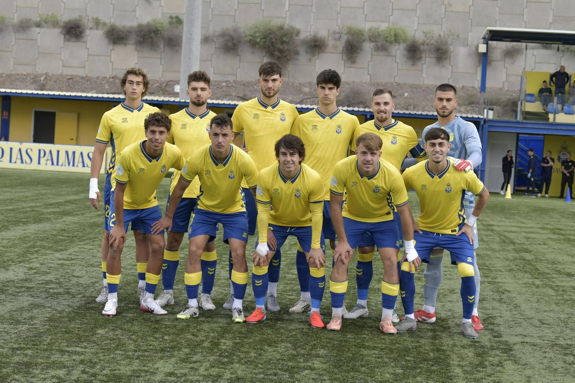 Alineación titular de Las Palmas Atlético frente al Conquense.
