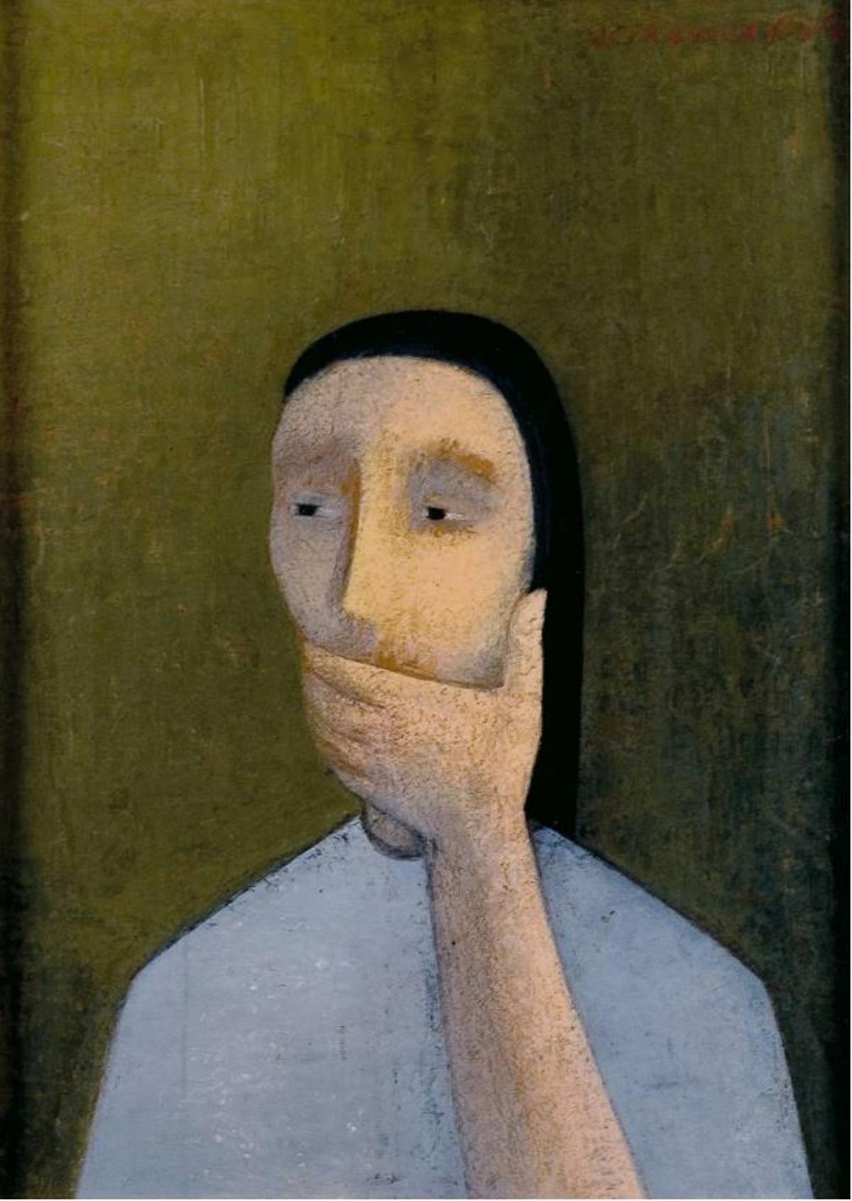 &quot;Silencio&quot;, obra de Juana Freancés de 1953