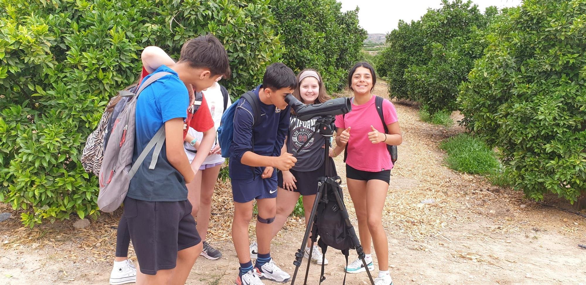 Jornada de observación y anillamiento de aves con alumnado del IES Ribera de Xàtiva