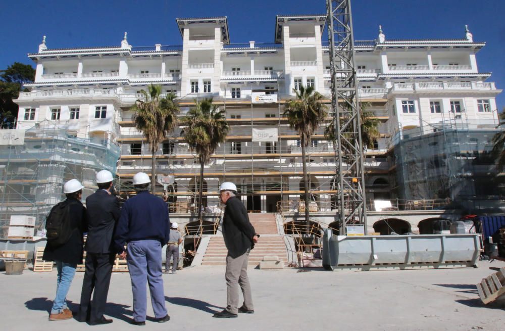 José Seguí y José Luis Santos nos cuentan los últimos detalles de la rehabilitación del palacio