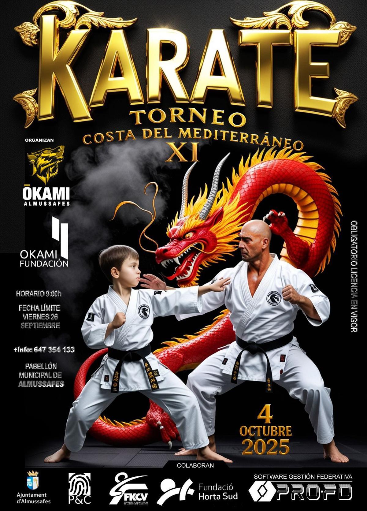 Cartel del Torneo Costa del Mediterráneo