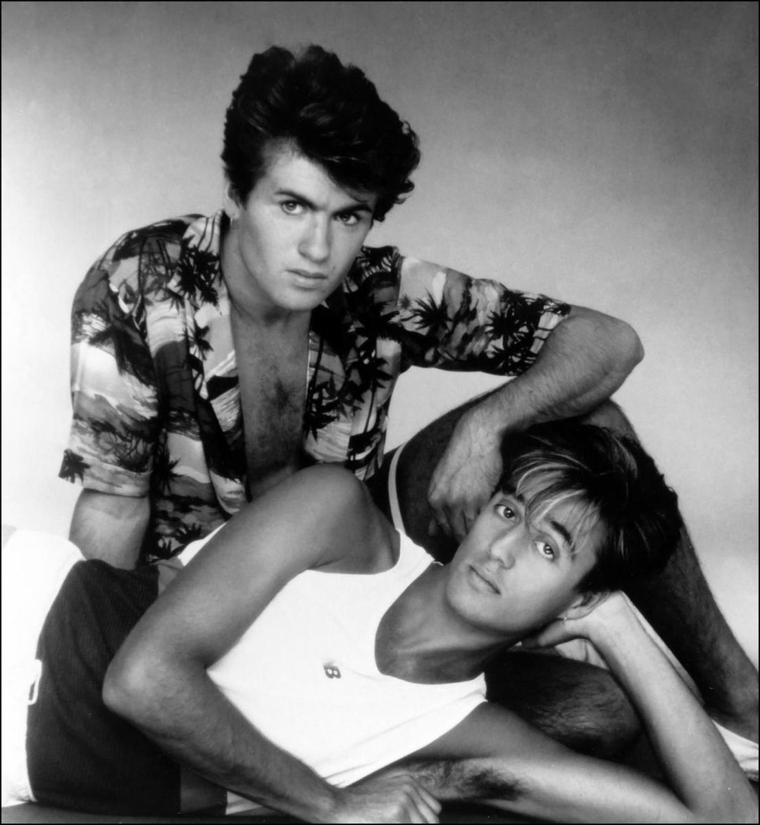 George Michael y  Andrew Ridgeley, de Wham!