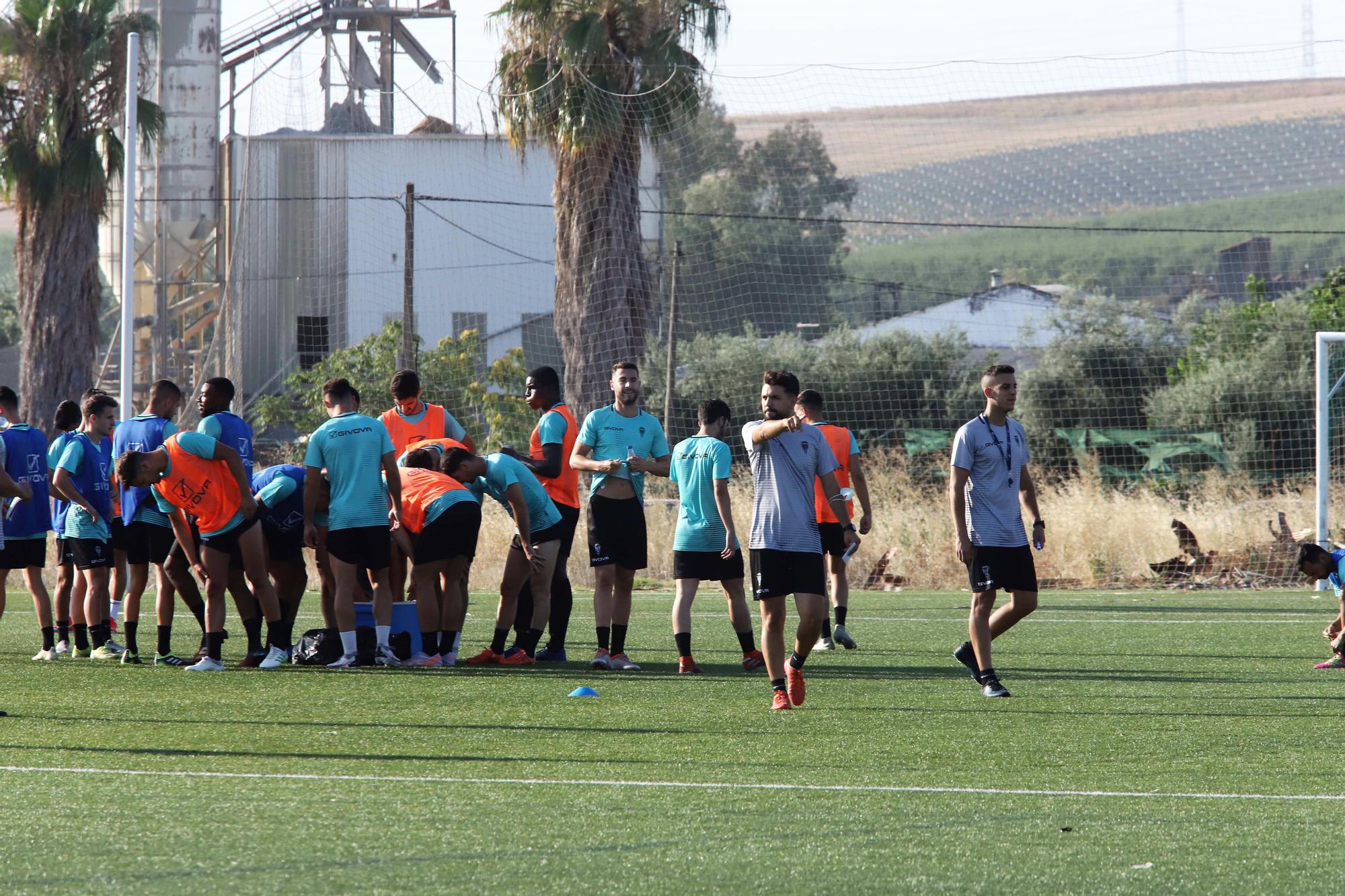 El Córdoba CF se pone a prueba sobre el césped artificial