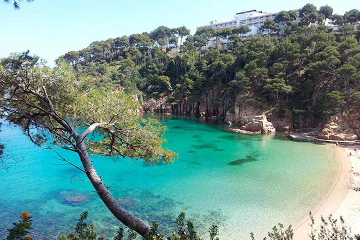 Platja d'Aiguablava de Begur.