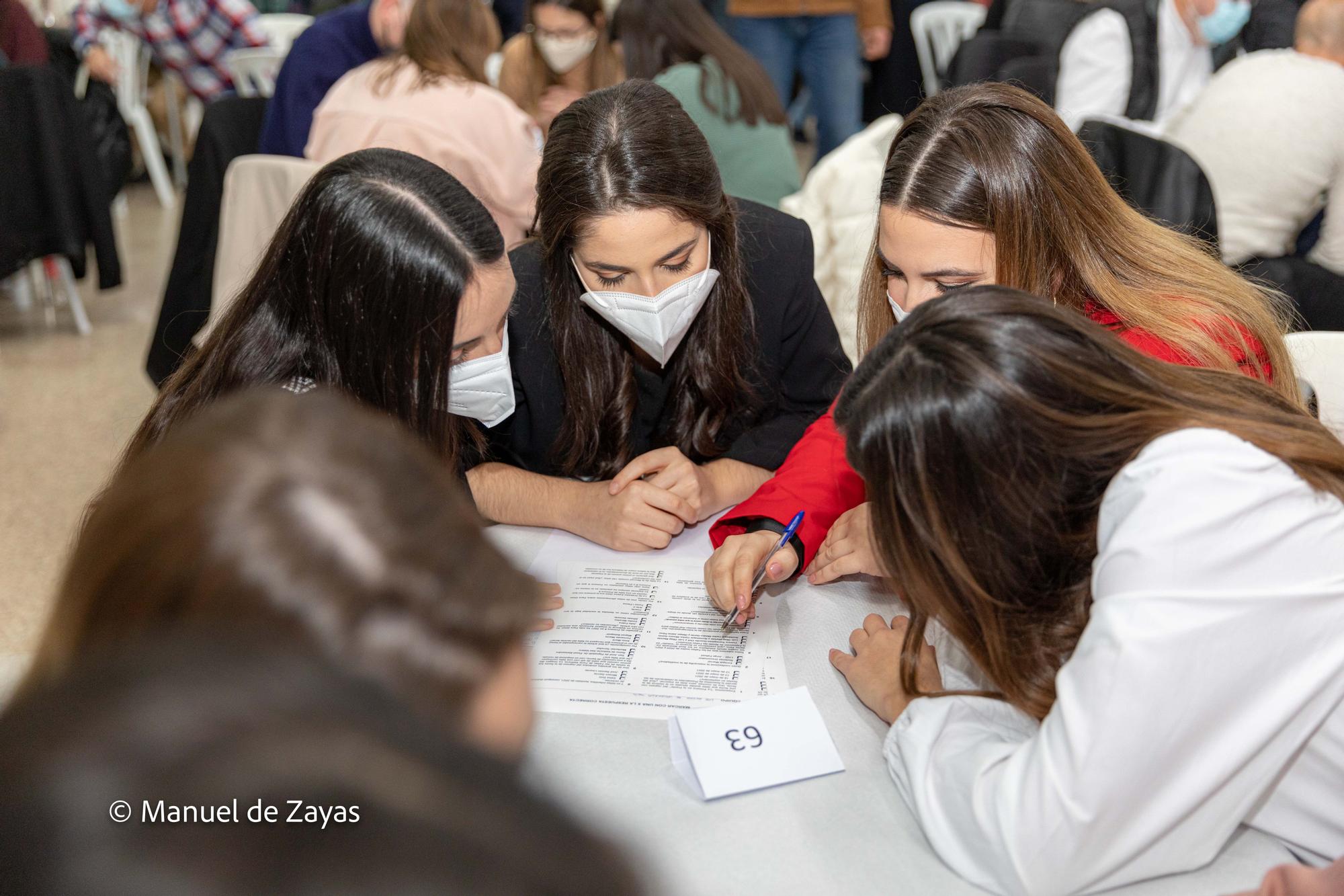 Así volvió la "Primera en la Frente", el concurso más divertido de las Fallas