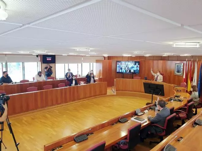El pleno del Concello aprueba inicialmente el PXOM con los votos a favor del gobierno local