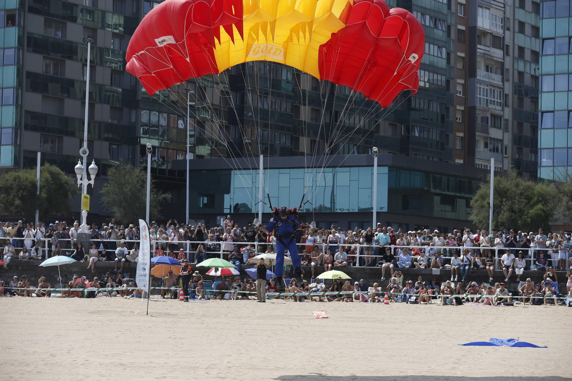 El espectacular y multitudinario Festival Aéreo de Gijón, en imágenes