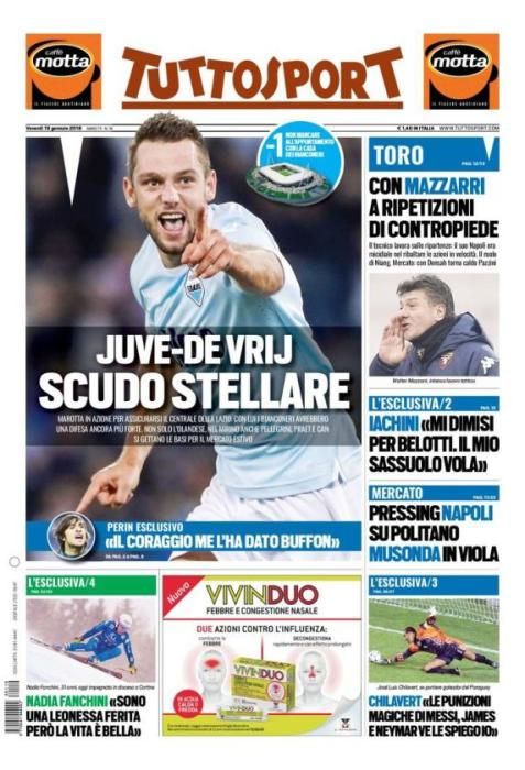 Portadas deportivas del viernes 19 de enero