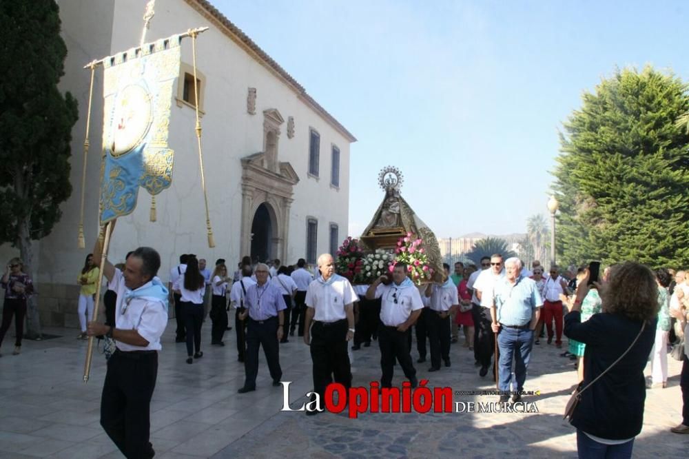 La Virgen de las Huertas llega a Lorca para las fiestas