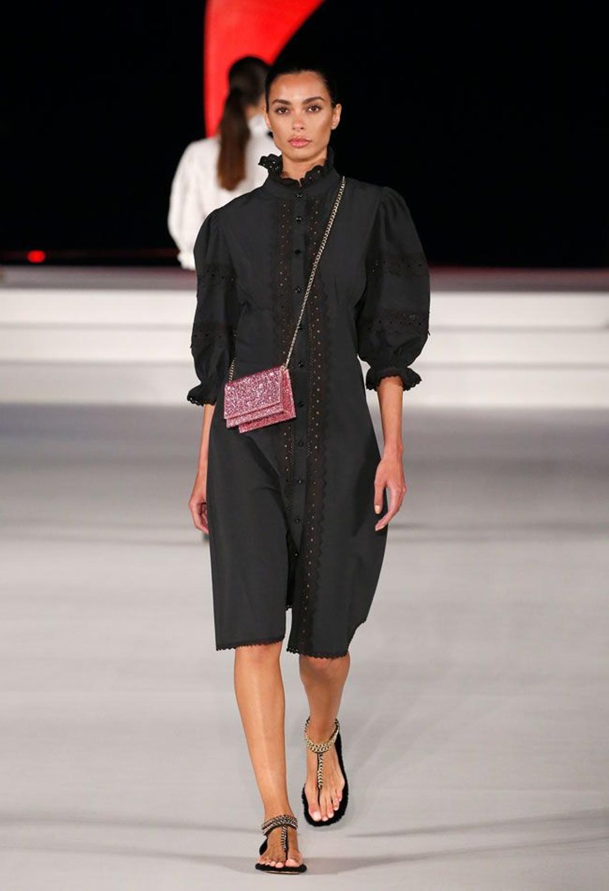 Mercedes Benz Fashion Weekend Ibiza: Jorge Vázquez, vestido popelín