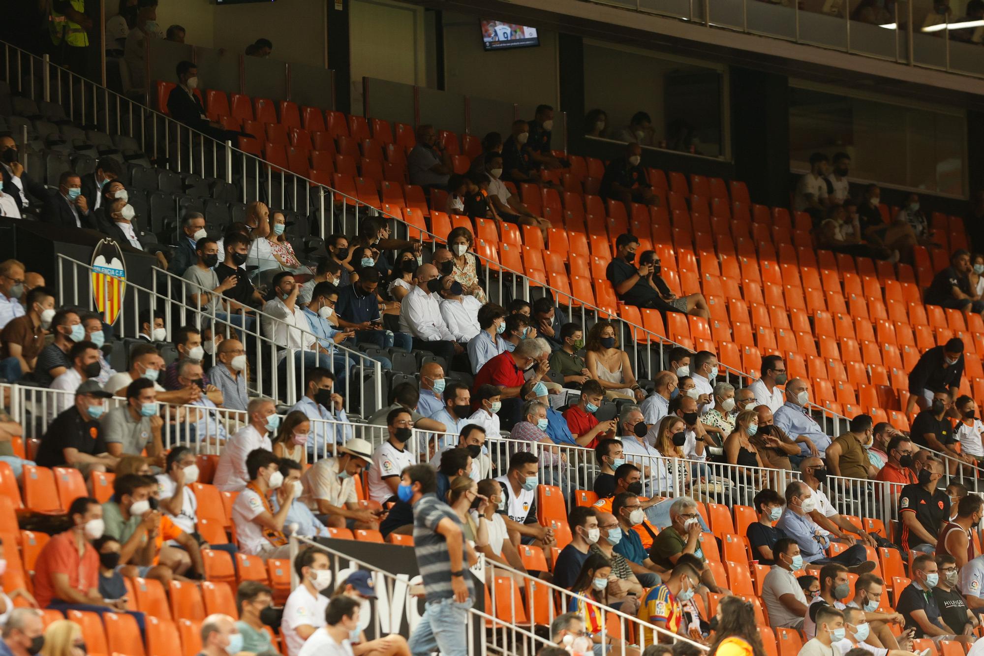 Valencia - Getafe: el estreno de Liga, en imágenes