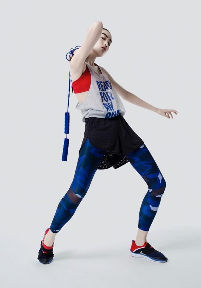 Gymwear Warrior Oysho By Ernesto Artillo, comba de saltar