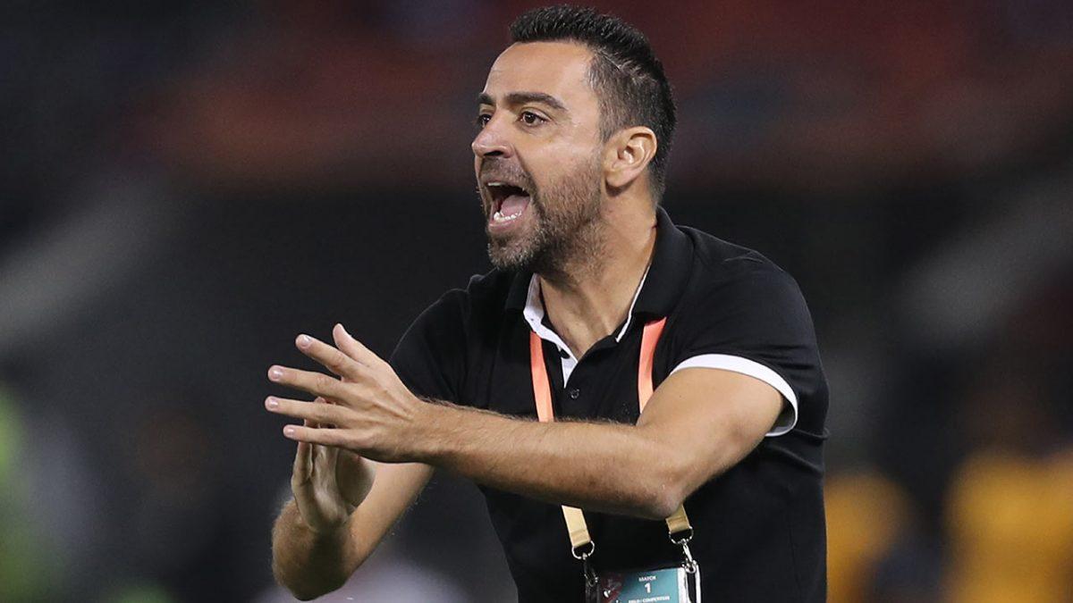 ¿Dedicatoria especial para Xavi? Atención a este detalle de los jugadores del Al-Sadd