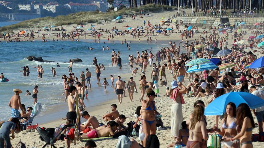 Vigo bate su récord de temperatura en abril mientras el polen se dispara en Galicia