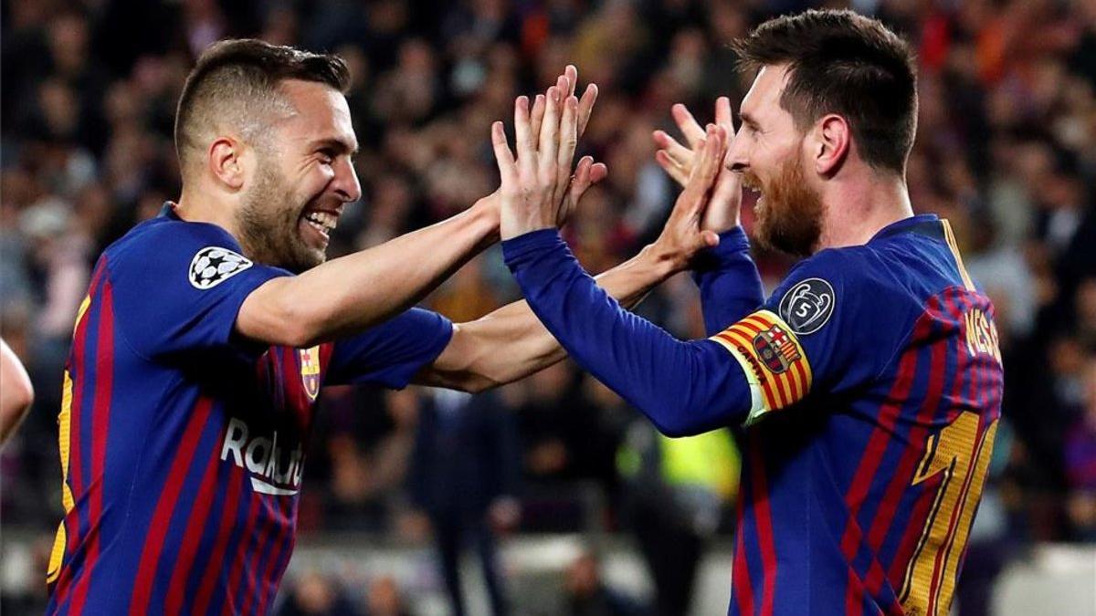 La sociedad infinita entre Alba y Messi para que el argentino no falte a su cita con el gol