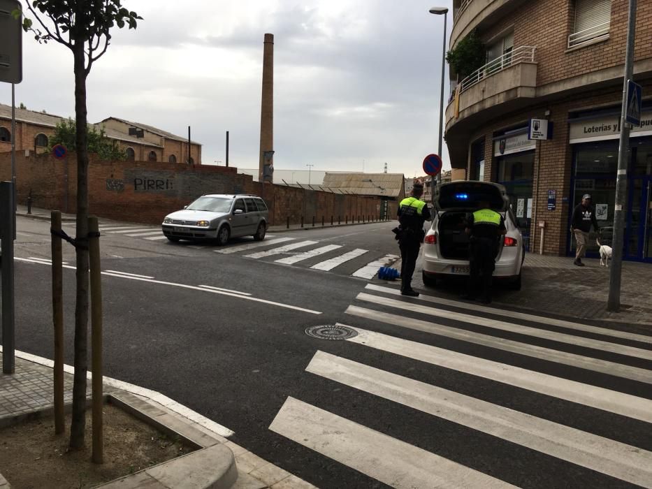 Atropellament al carrer de Sant Antoni Maria Claret