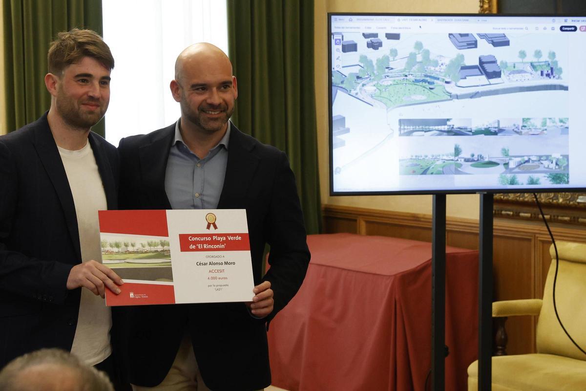 La playa verde y su concurso de ideas, en imágenes