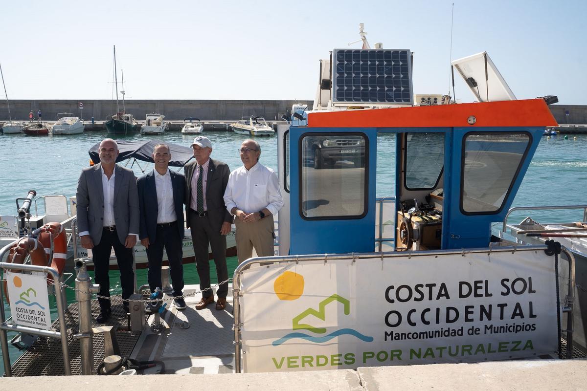 La Mancomunidad ha presentado esta mañana el servicio de limpieza de las aguas residuales.