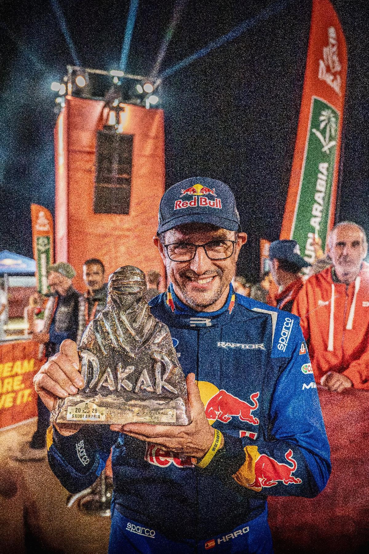 Haro, amb el tuareg de segon classificat