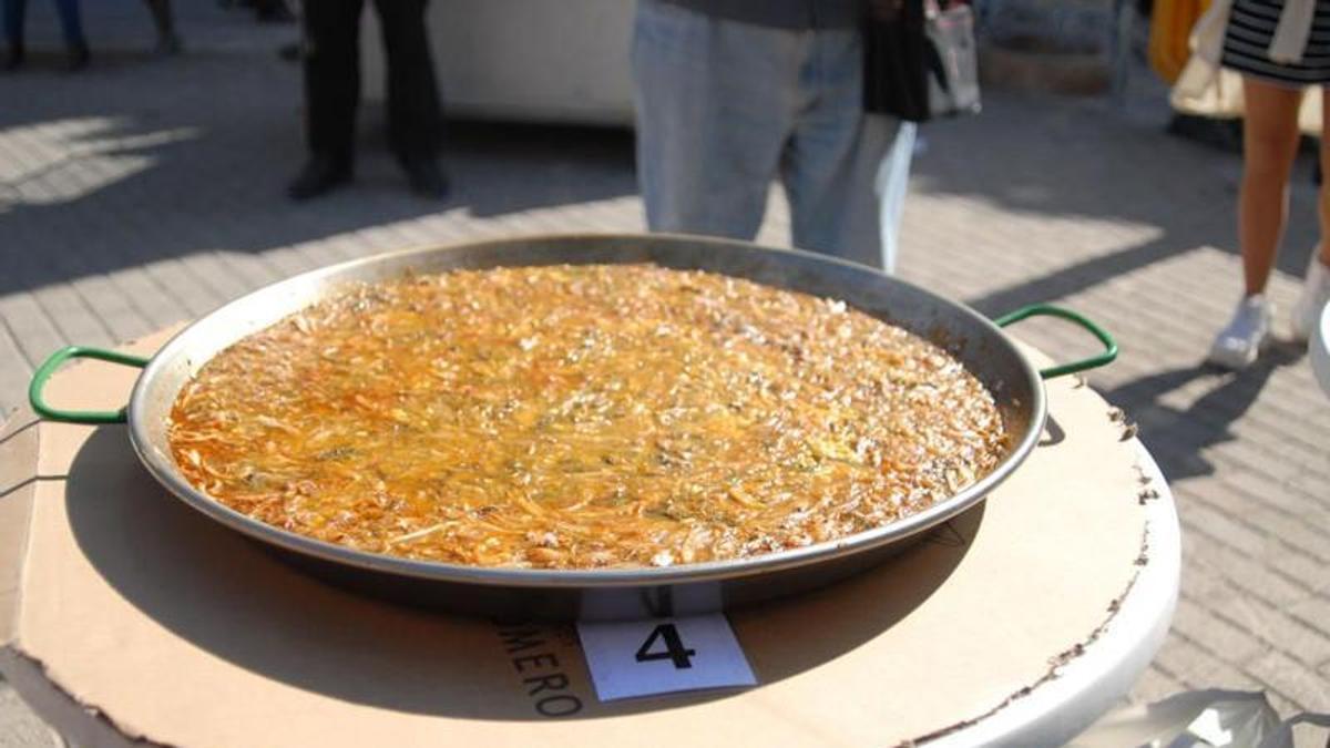 I Concurs de paella de fetge de bou de Meliana