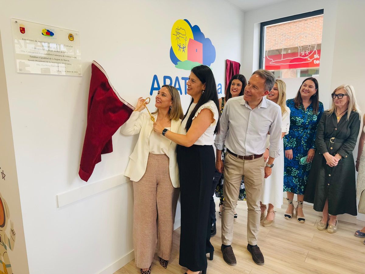 Acto de inauguración de las instalaciones.