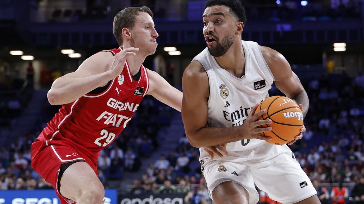 El Madrid resolvió con facilidad su duelo ante el Bàsquet Girona