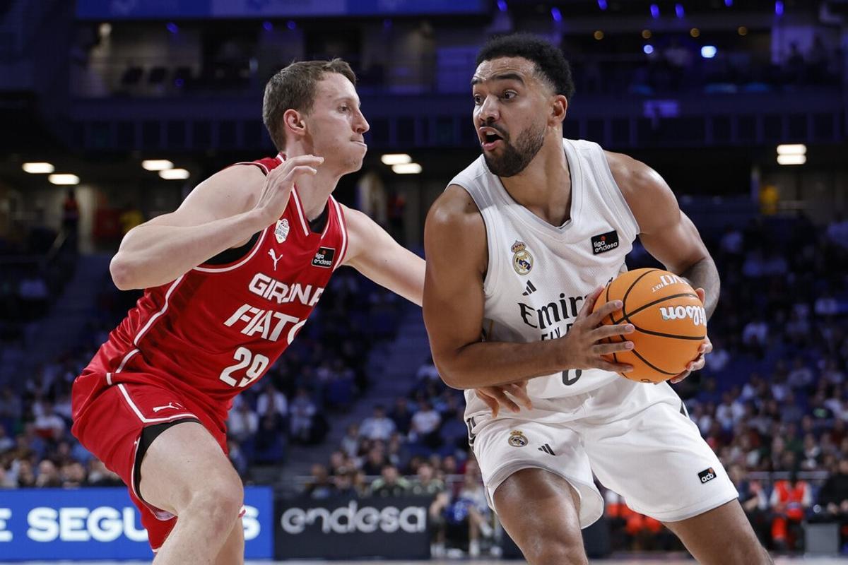 El Madrid resolvió con facilidad su duelo ante el Bàsquet Girona
