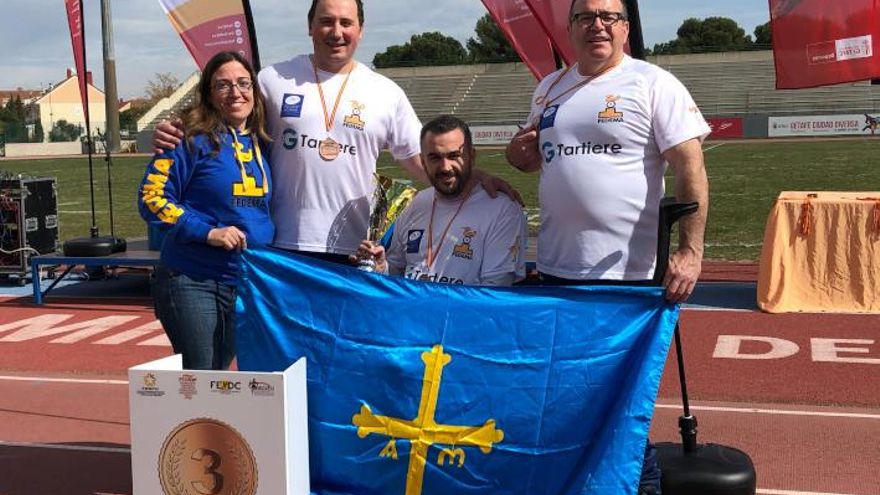 Asturias, bronce en el campeonato de España por Comunidades