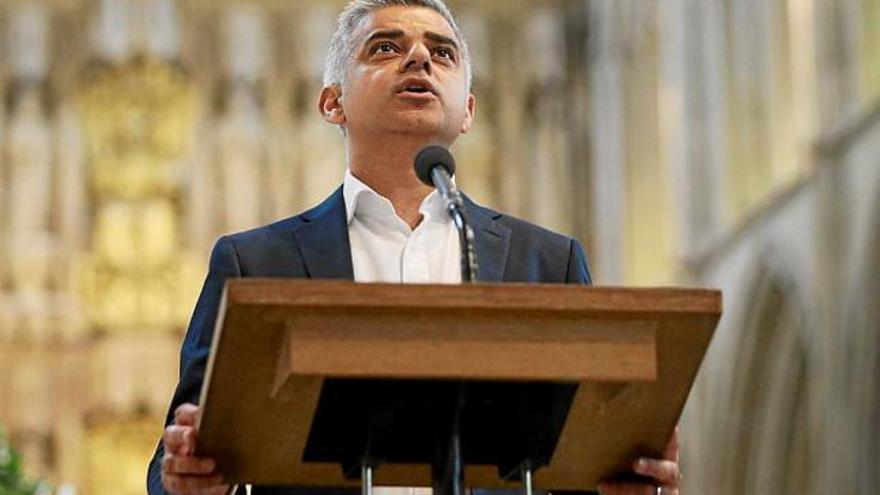 Sadiq Khan va prendre ahir possessió del càrrec d&#039;alcalde de Londres