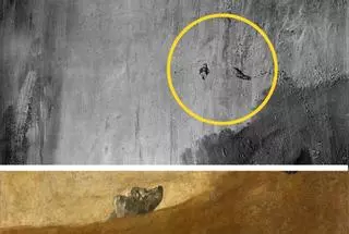 La incógnita no resuelta de 'Perro semihundido' de Goya: ¿Y si está mirando a dos pájaros? [Pub. programada]