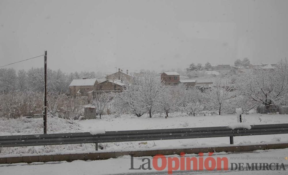 Nieve en el Noroeste de la Región